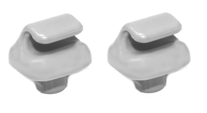 Aftermarket Replacement for Honda Gray NH220L Sunvisor Clip Hook for 1998-2007 Accord 1996-2004 Civic 2007-2011 CR-V 1999-2010 Odyssey 2006-2011 Ridgeline Sun Visor Shade 888217-S01-A01ZA (2)